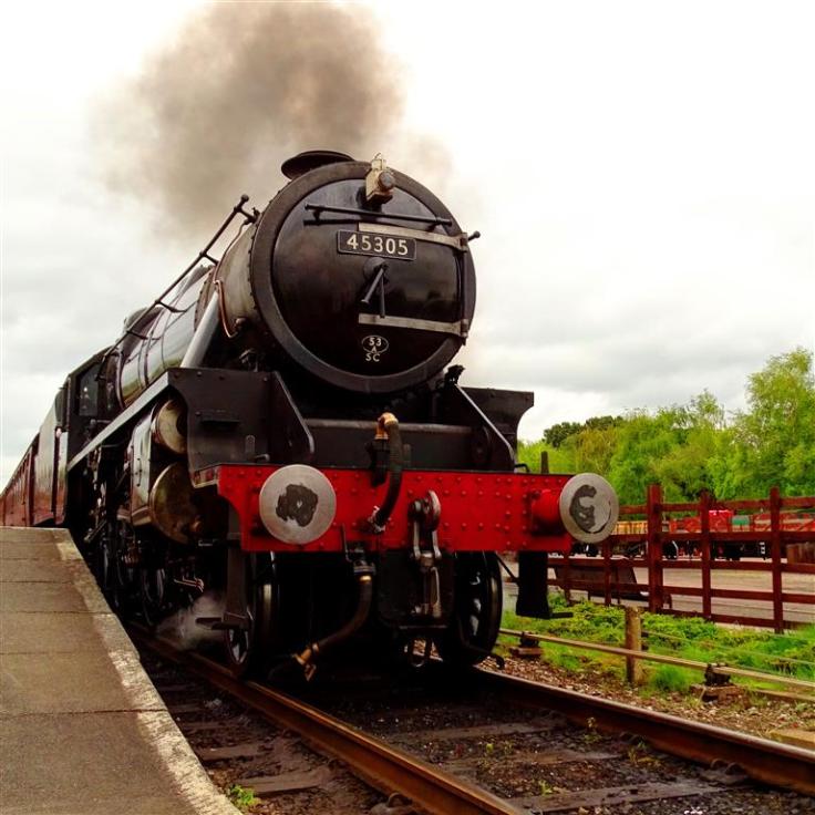 recording the great central railway at quorn and woodhouse station (45)